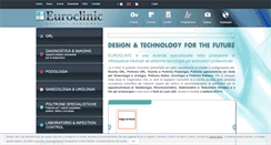 Desktop Screenshot of euroclinic.it