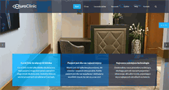 Desktop Screenshot of euroclinic.cz